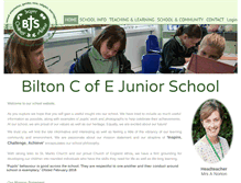 Tablet Screenshot of biltonjuniorschool.co.uk